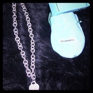 AUTHENTIC TIFFANY & CO. THICK LINK NECKLACE